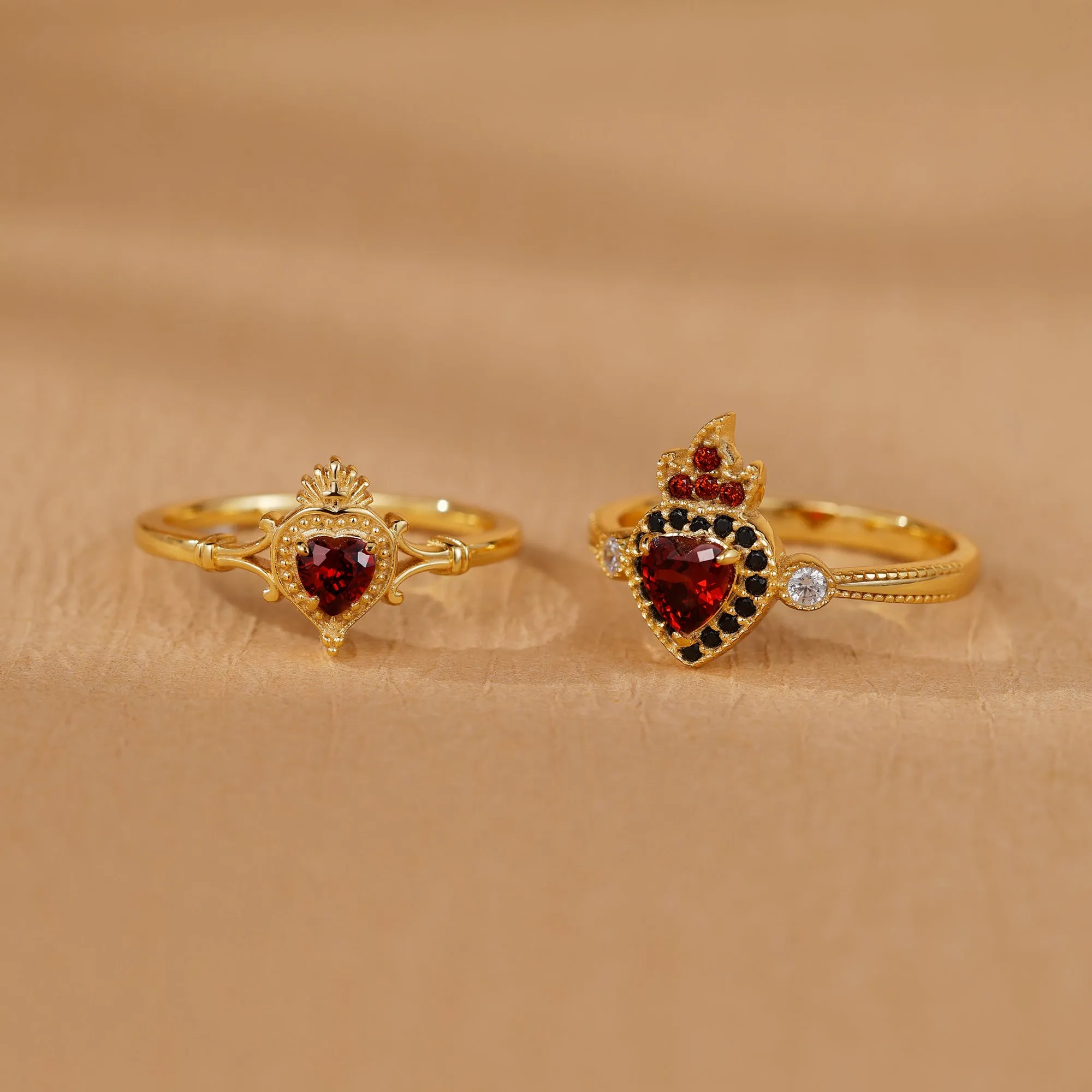 Sacred Heart Devotion Ring sold by Vanimy Jewelry product image thumbnail 5