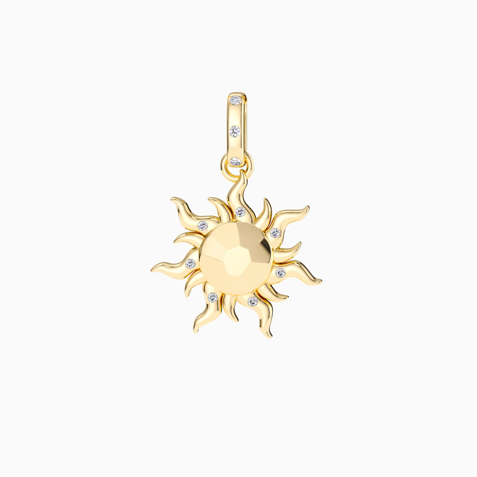 Vital Sun Charm Pendant sold by Vanimy Jewelry