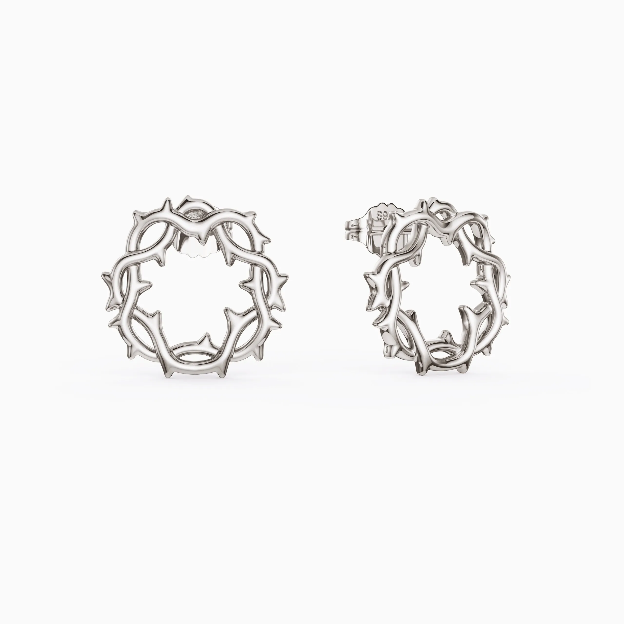 Crown of Thorns Earrings sold by Vanimy Jewelry product image thumbnail 5