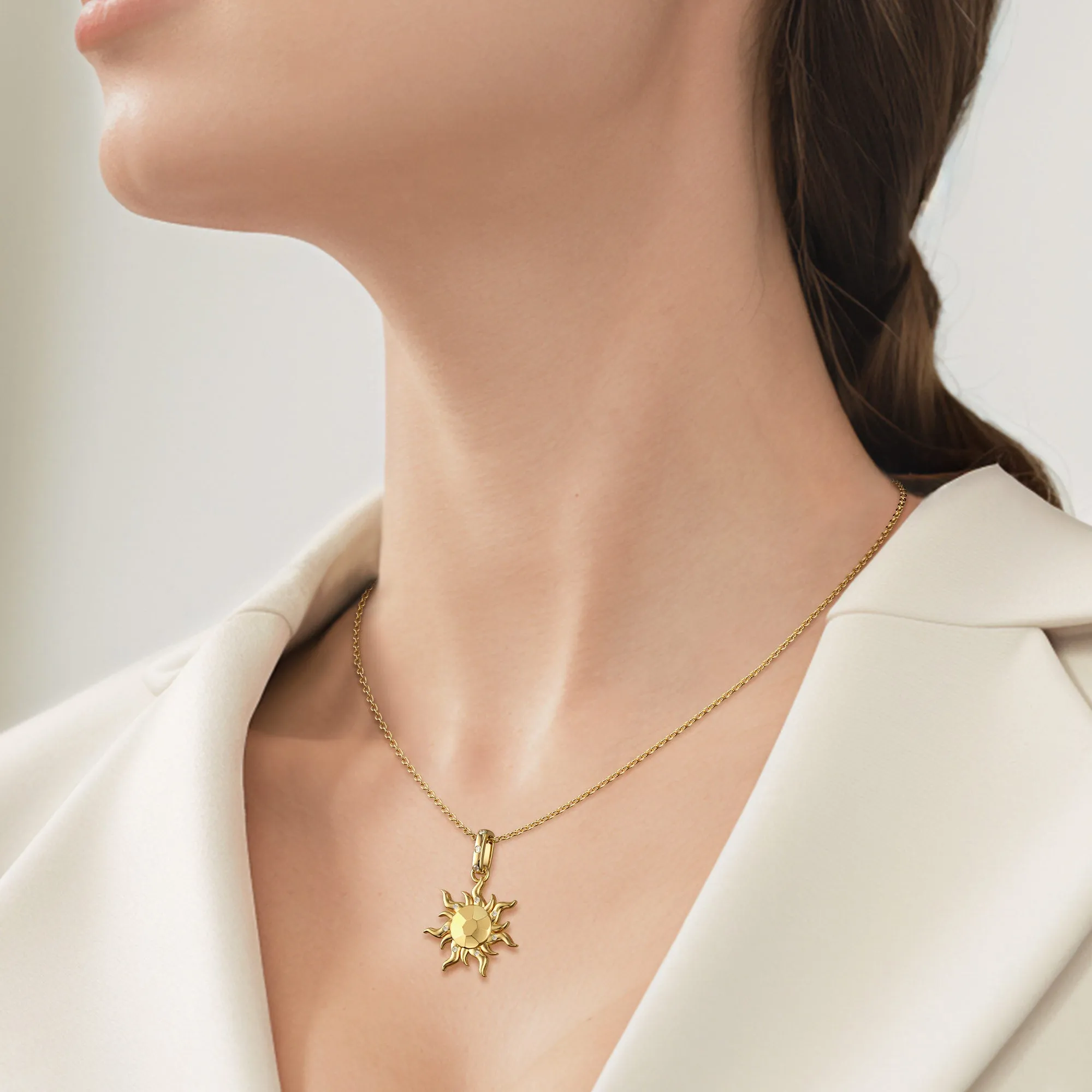 Vital Sun Charm Pendant sold by Vanimy Jewelry product image thumbnail 5