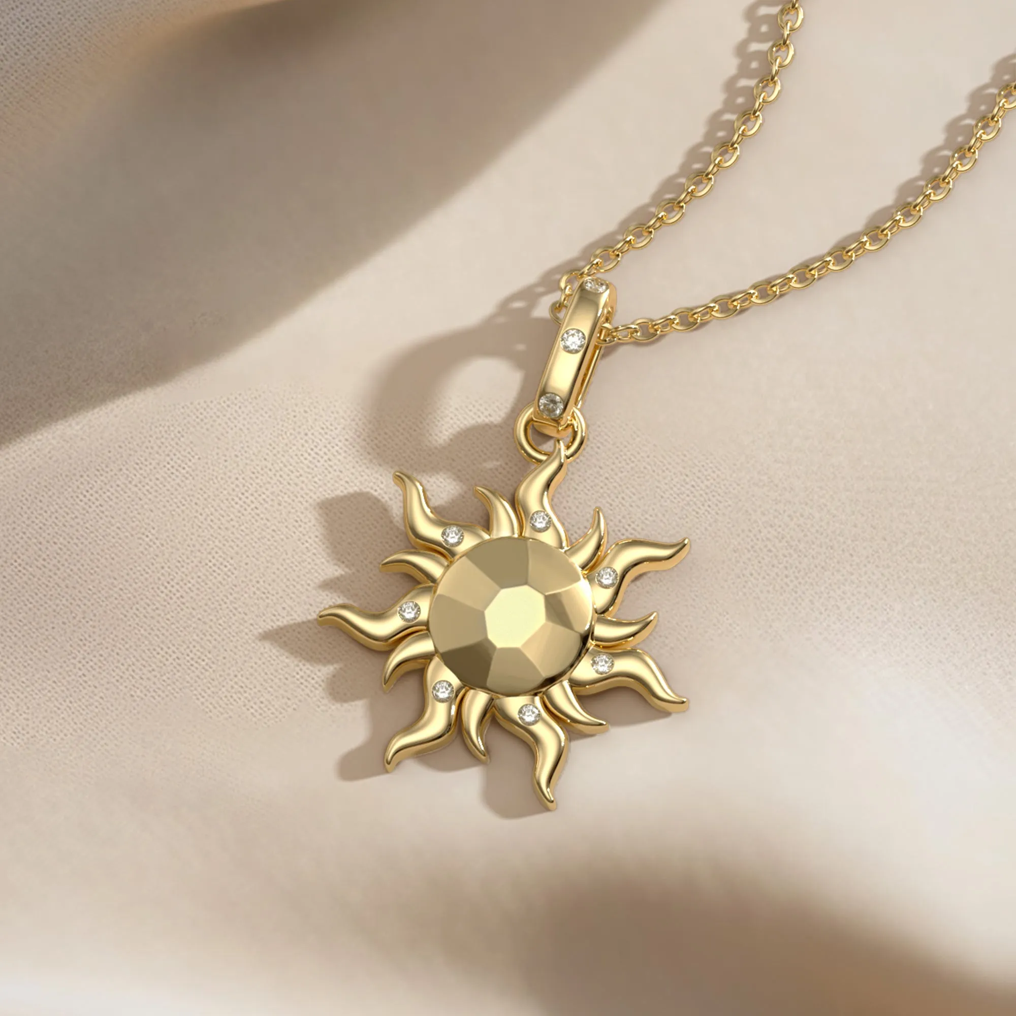 Vital Sun Charm Pendant sold by Vanimy Jewelry product image thumbnail 3