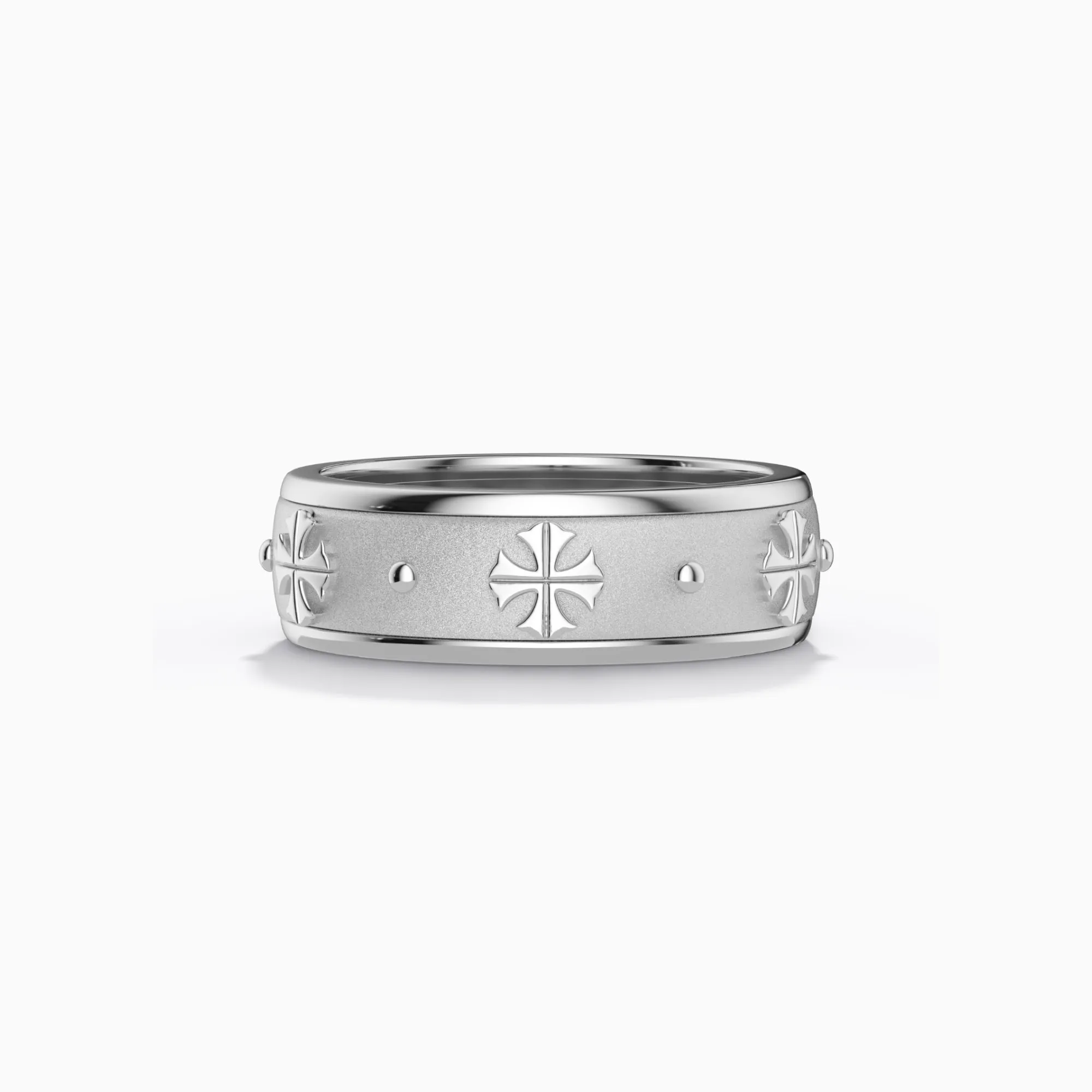Serenity Gothic Cross Fidget Ring For Anxiety Relief sold by Vanimy Jewelry product image thumbnail 5
