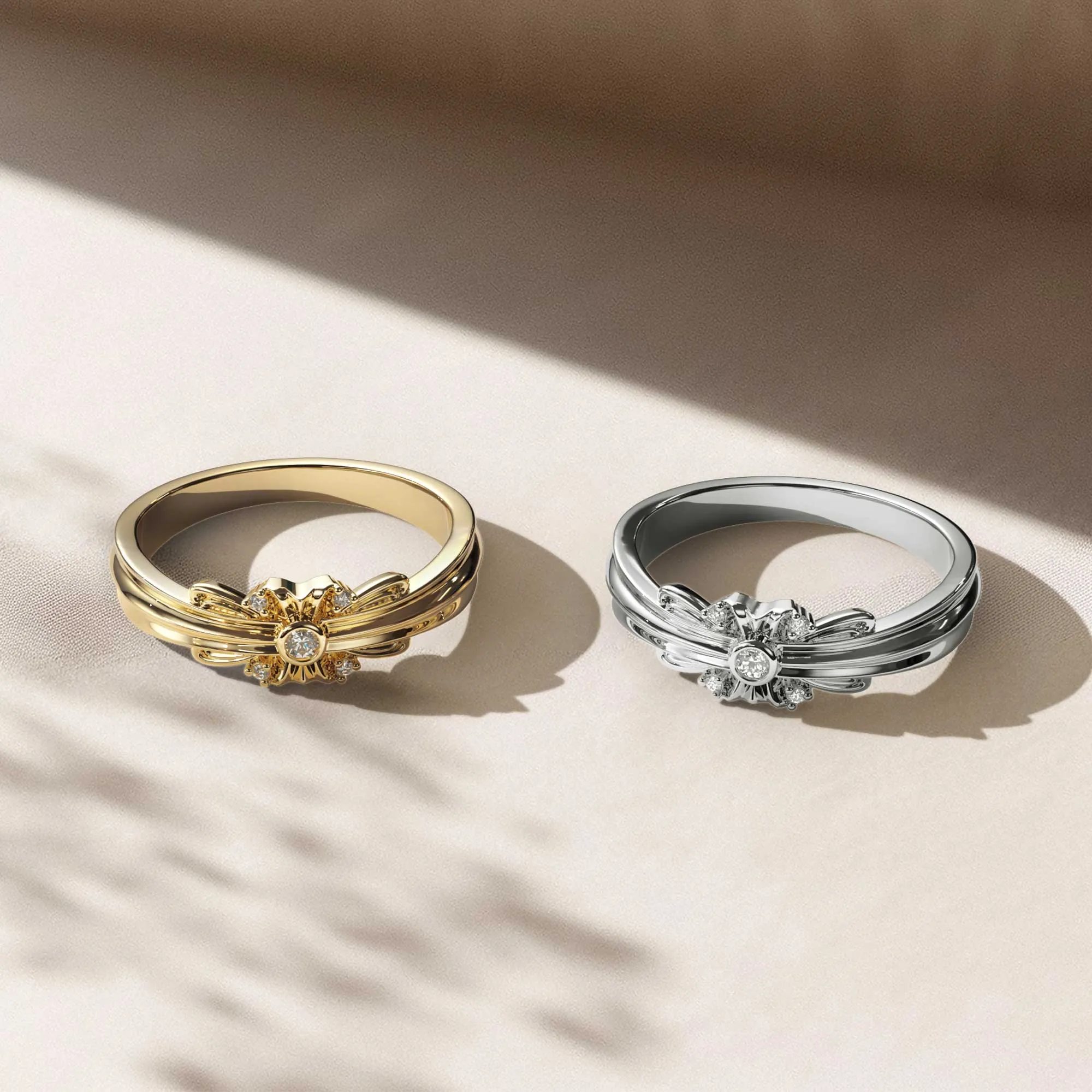 Byzantine Edge Cross Ring sold by Vanimy Jewelry product image thumbnail 2