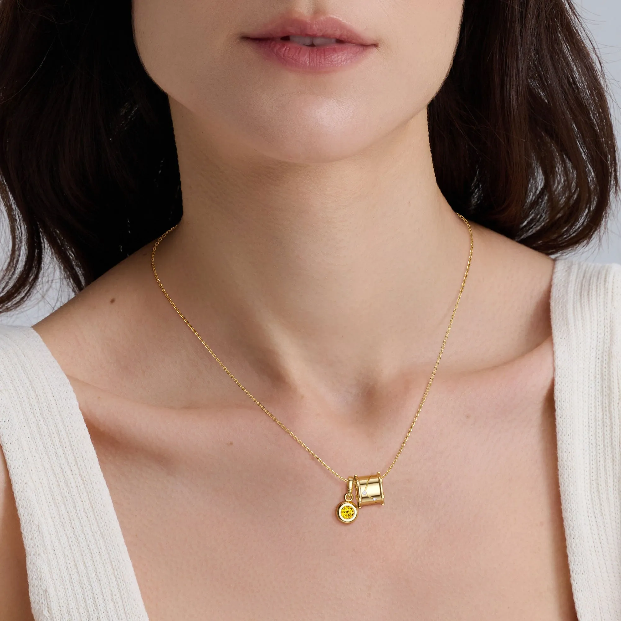 Pisces Constellation Bead Pendant sold by Vanimy Jewelry product image thumbnail 2