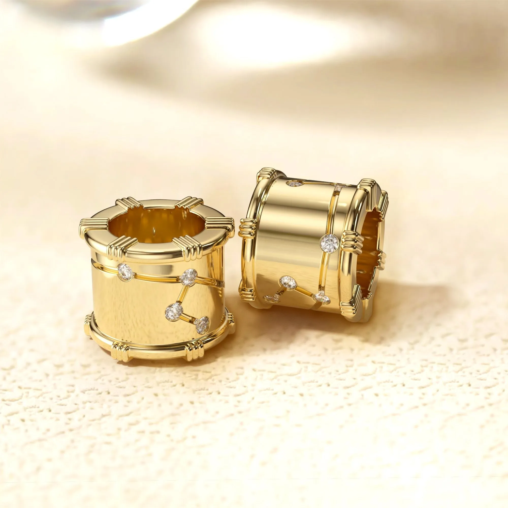 Pisces Constellation Bead Pendant sold by Vanimy Jewelry product image thumbnail 3