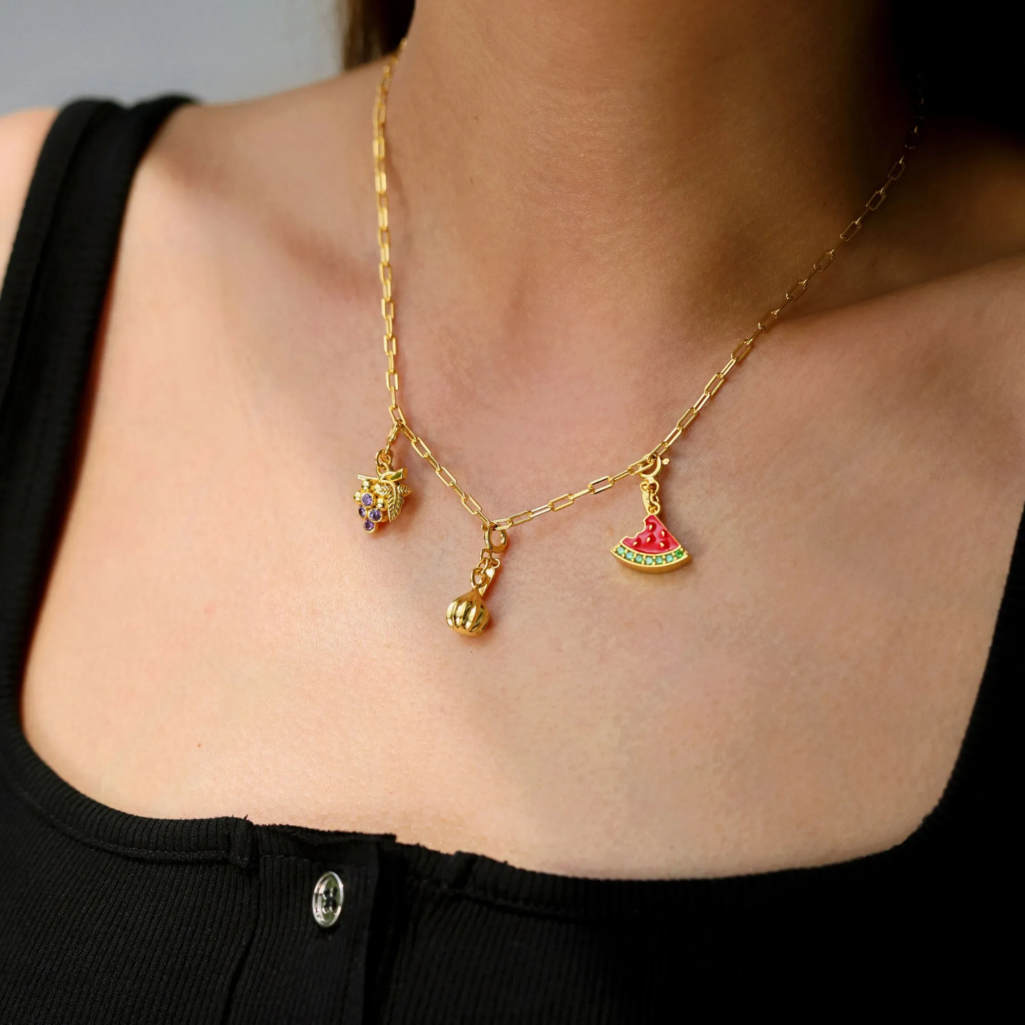 Paperclip Chain Necklace sold by Vanimy Jewelry product image thumbnail 2