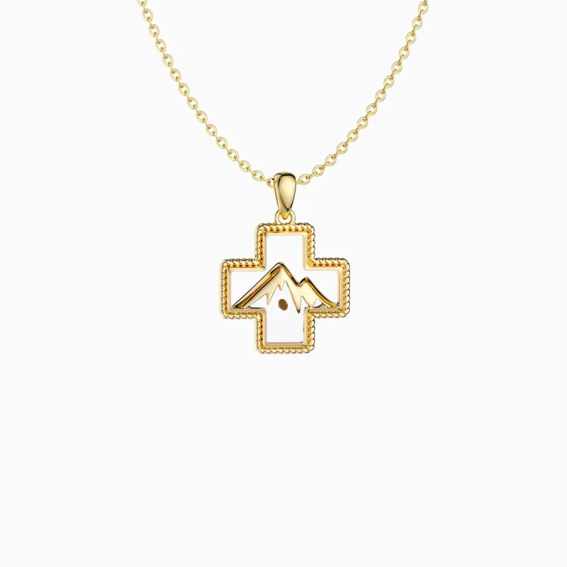 Mustard Seed Mountain Necklace sold by Vanimy Jewelry