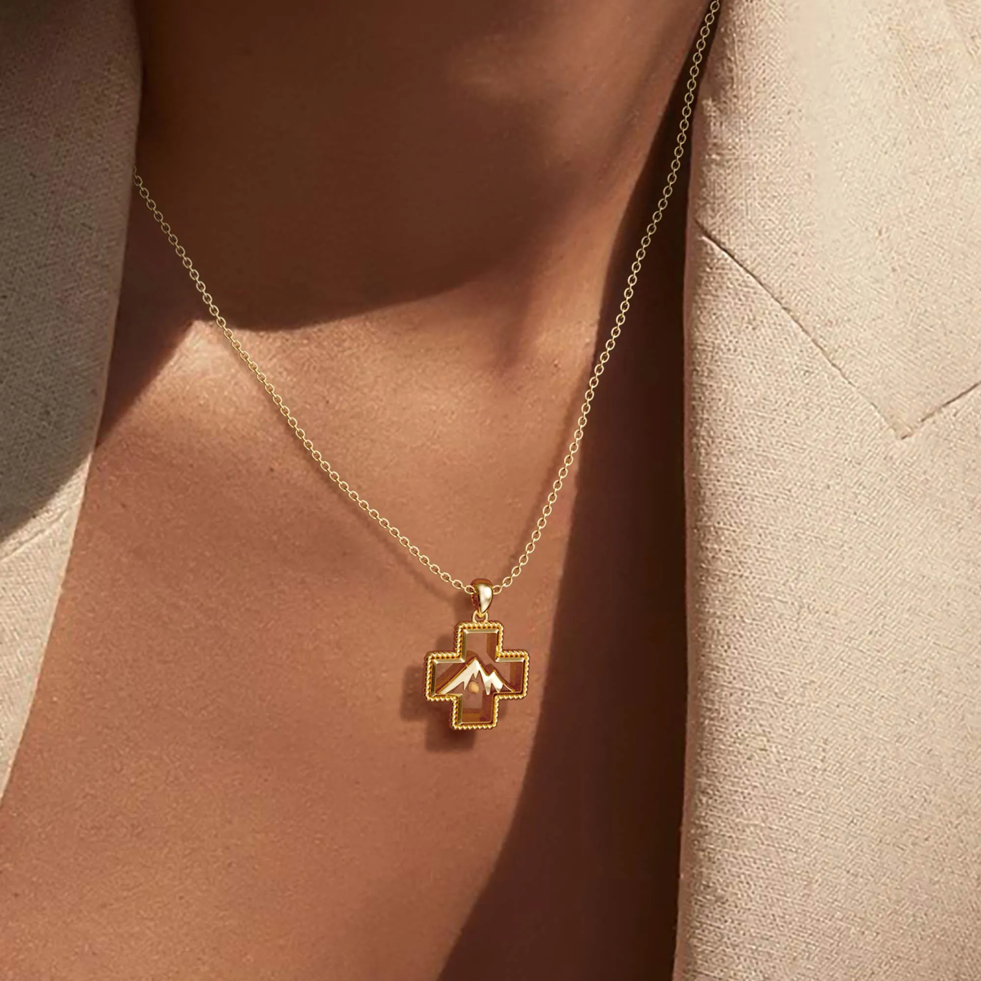 Mustard Seed Mountain Necklace sold by Vanimy Jewelry product image thumbnail 4