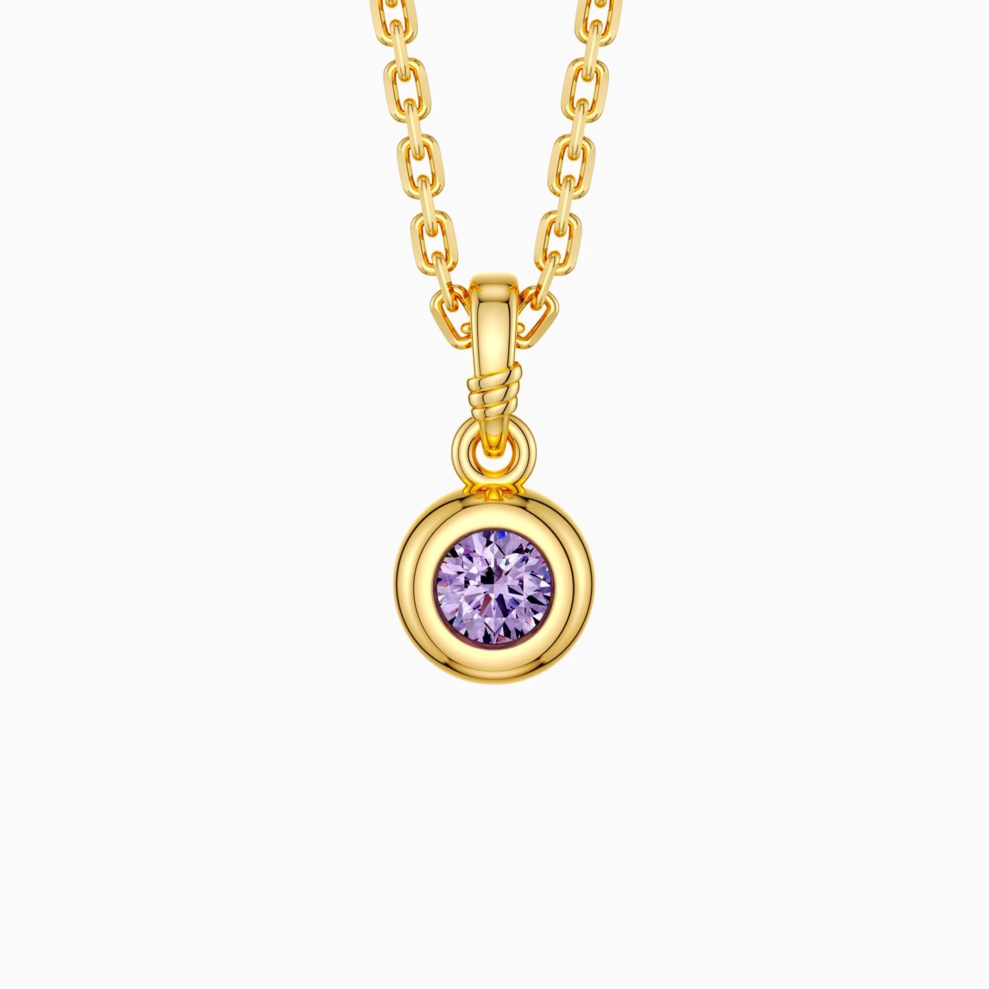 Bubble Knot June Birthstone Charm Pendant sold by Vanimy Jewelry product image thumbnail 2