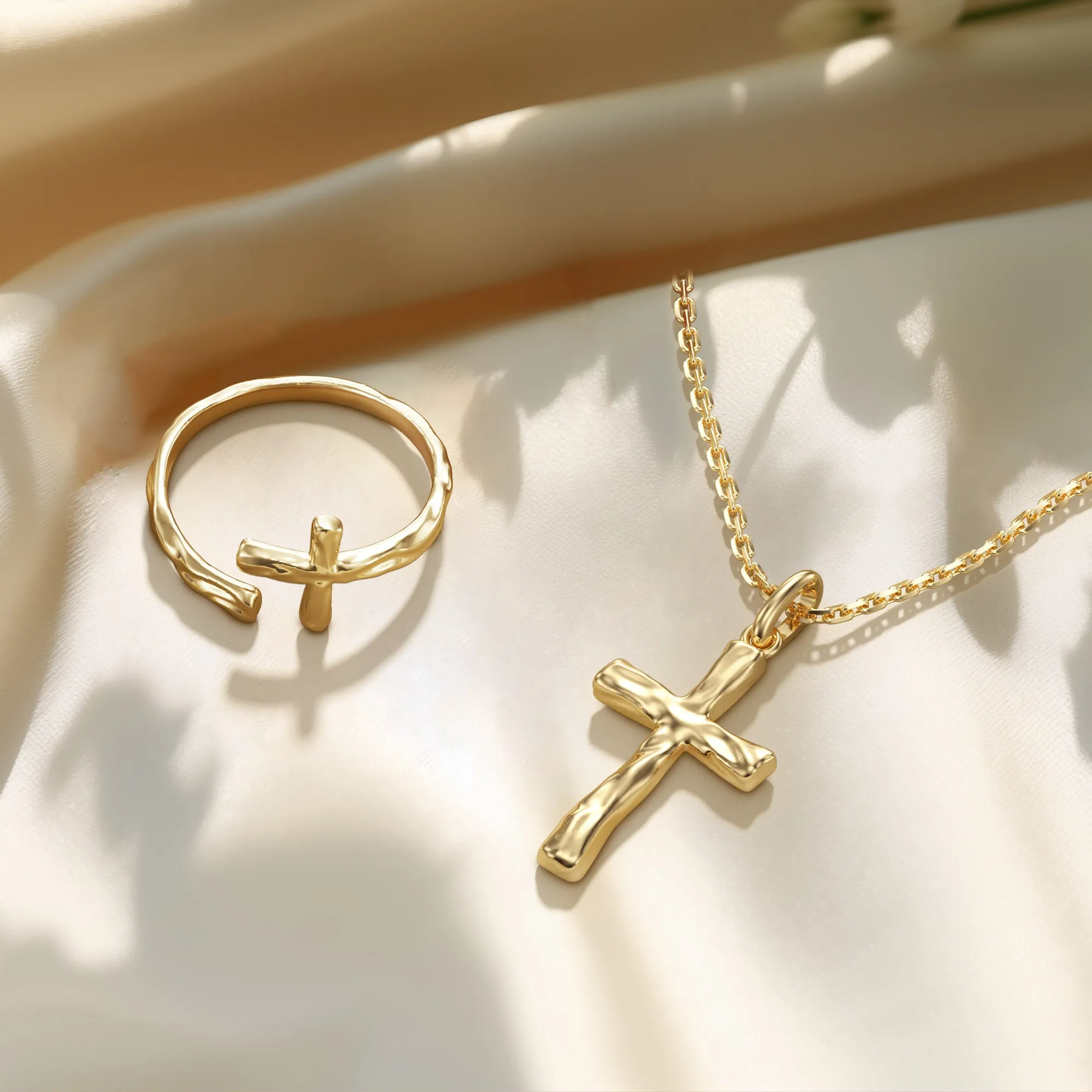Liquid Cross Necklace sold by Vanimy Jewelry product image thumbnail 5