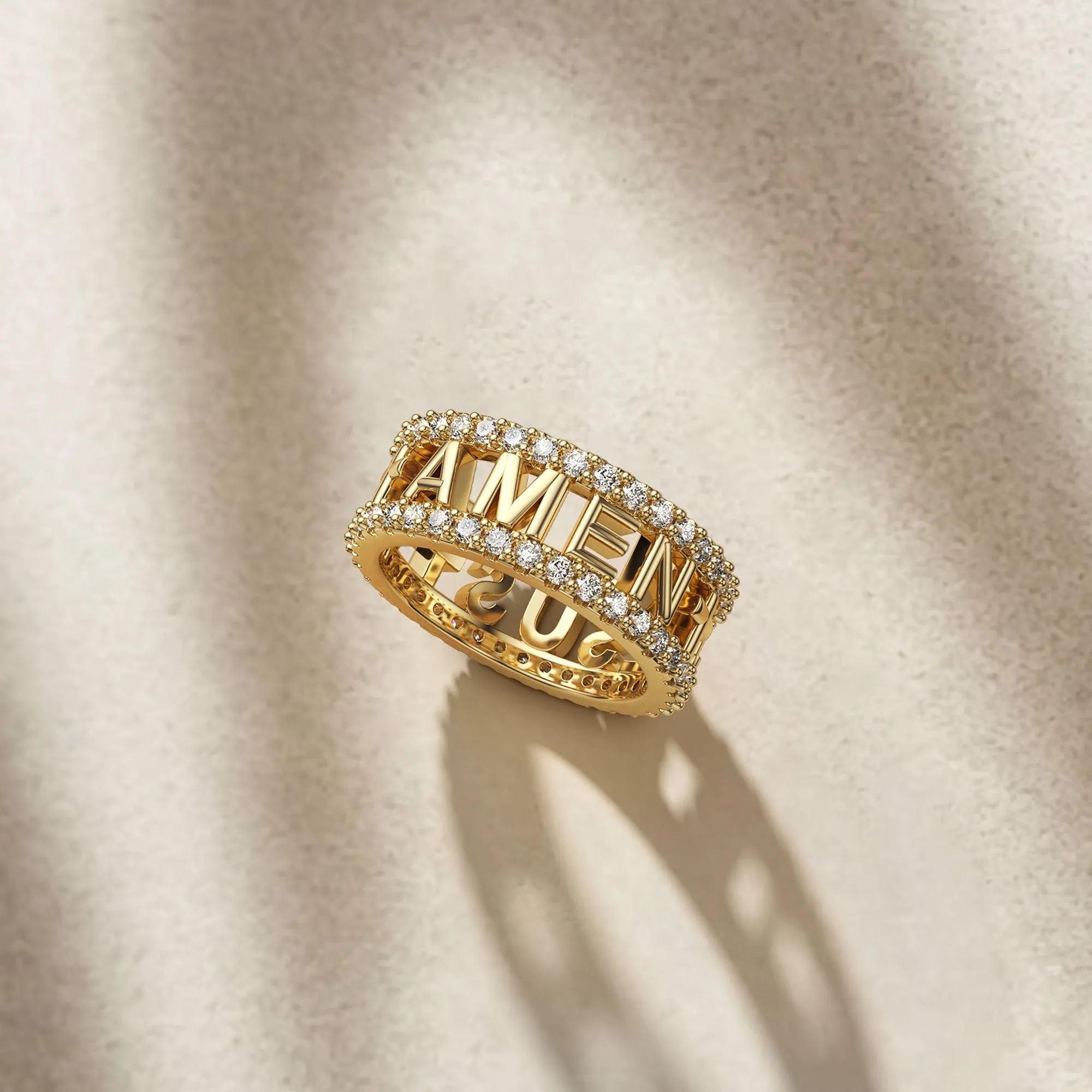 Trinity Cross Ring sold by Vanimy Jewelry product image thumbnail 2