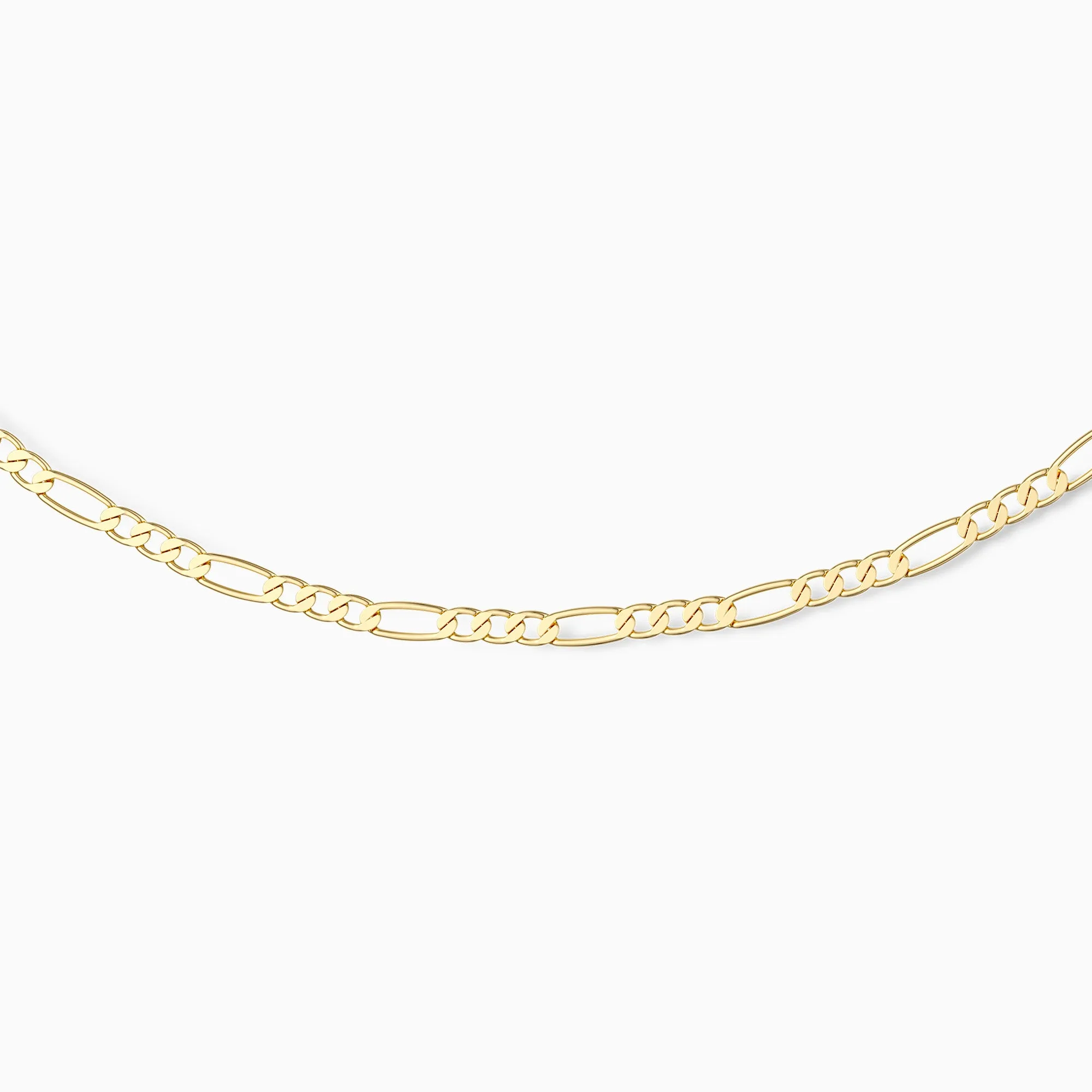 Figaro Chain Necklace sold by Vanimy Jewelry product image thumbnail 2