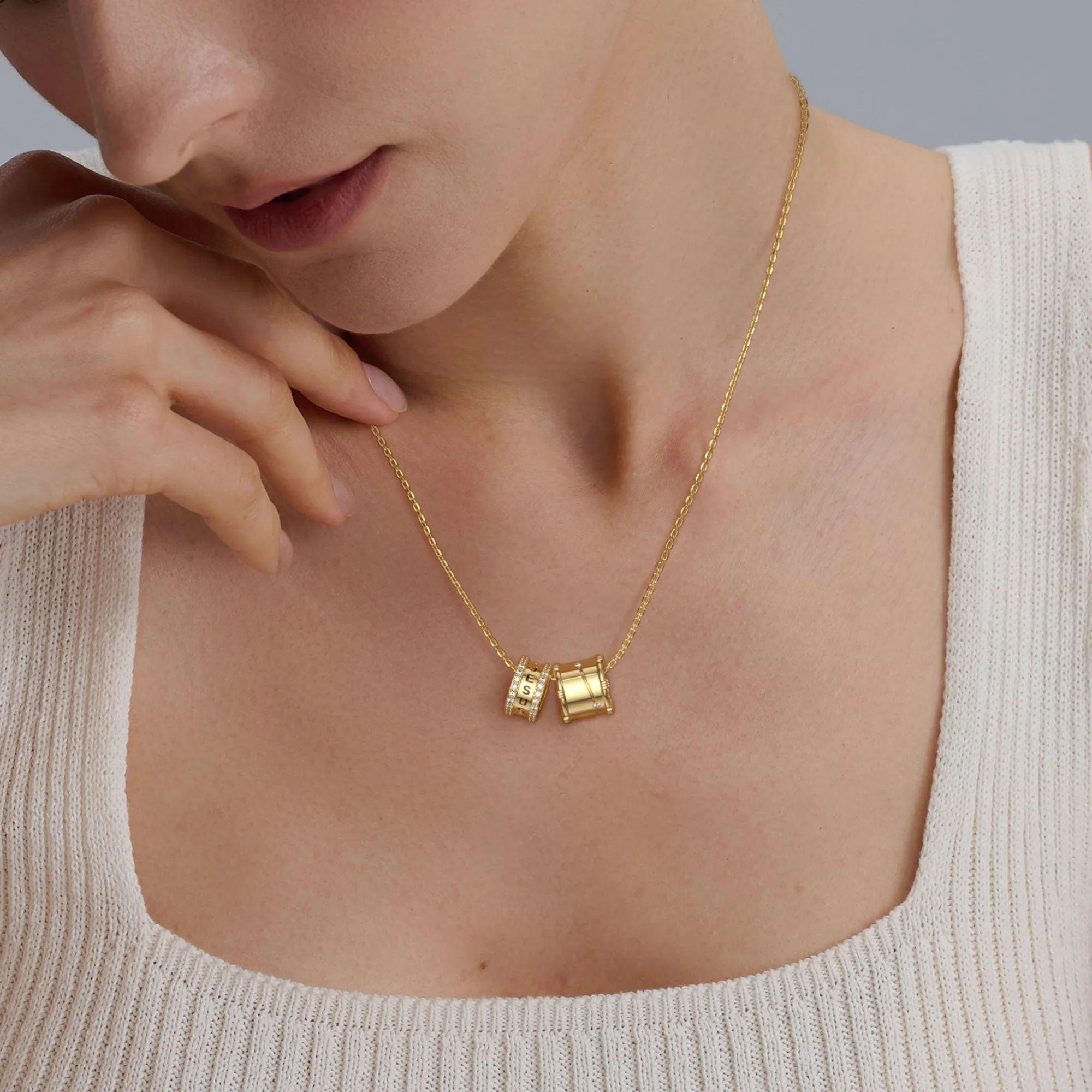 Cancer Constellation Bead Pendant sold by Vanimy Jewelry product image thumbnail 2