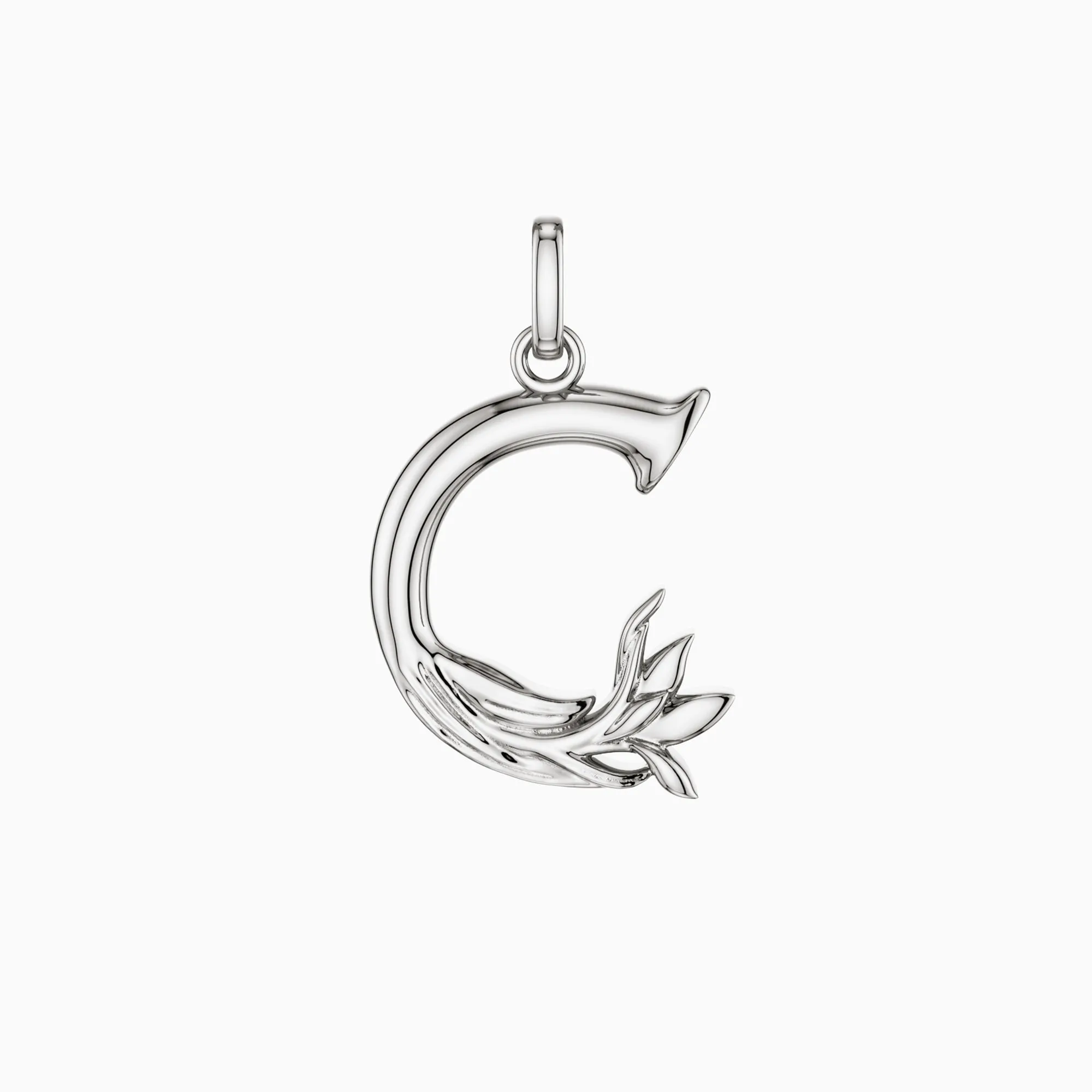 Blossom Letter A-Z Pendant sold by Vanimy Jewelry product image thumbnail 5