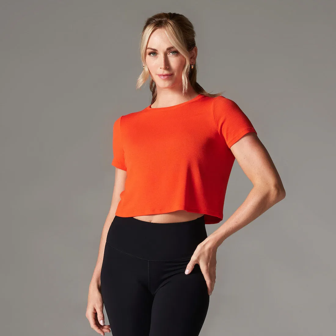 Ribbed Tee sold by Tavi Active product image thumbnail 3