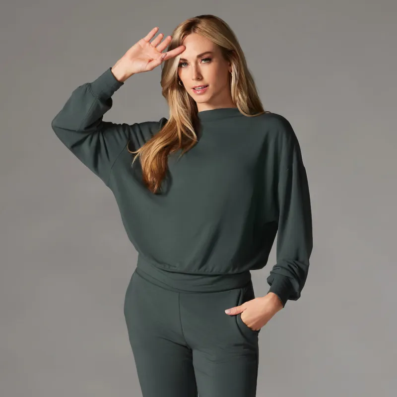 Slope Crew Sweatshirt sold by Tavi Active