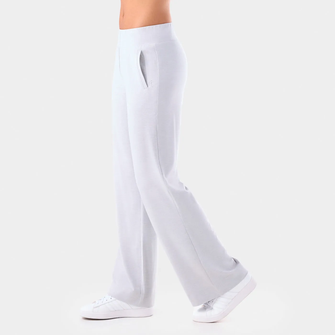 Brushed Tec Knit Wide Leg Pant sold by Tavi Active product image thumbnail 5