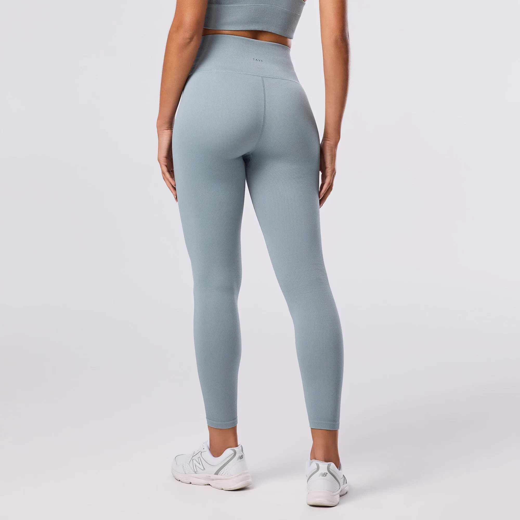 Seamless 7/8 Rib Leggings sold by Tavi Active product image thumbnail 3