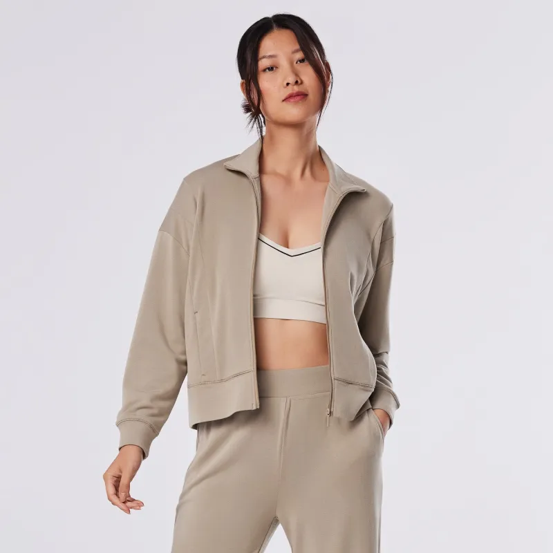 TaviLuxe® Cozy Paneled Full Zip sold by Tavi Active