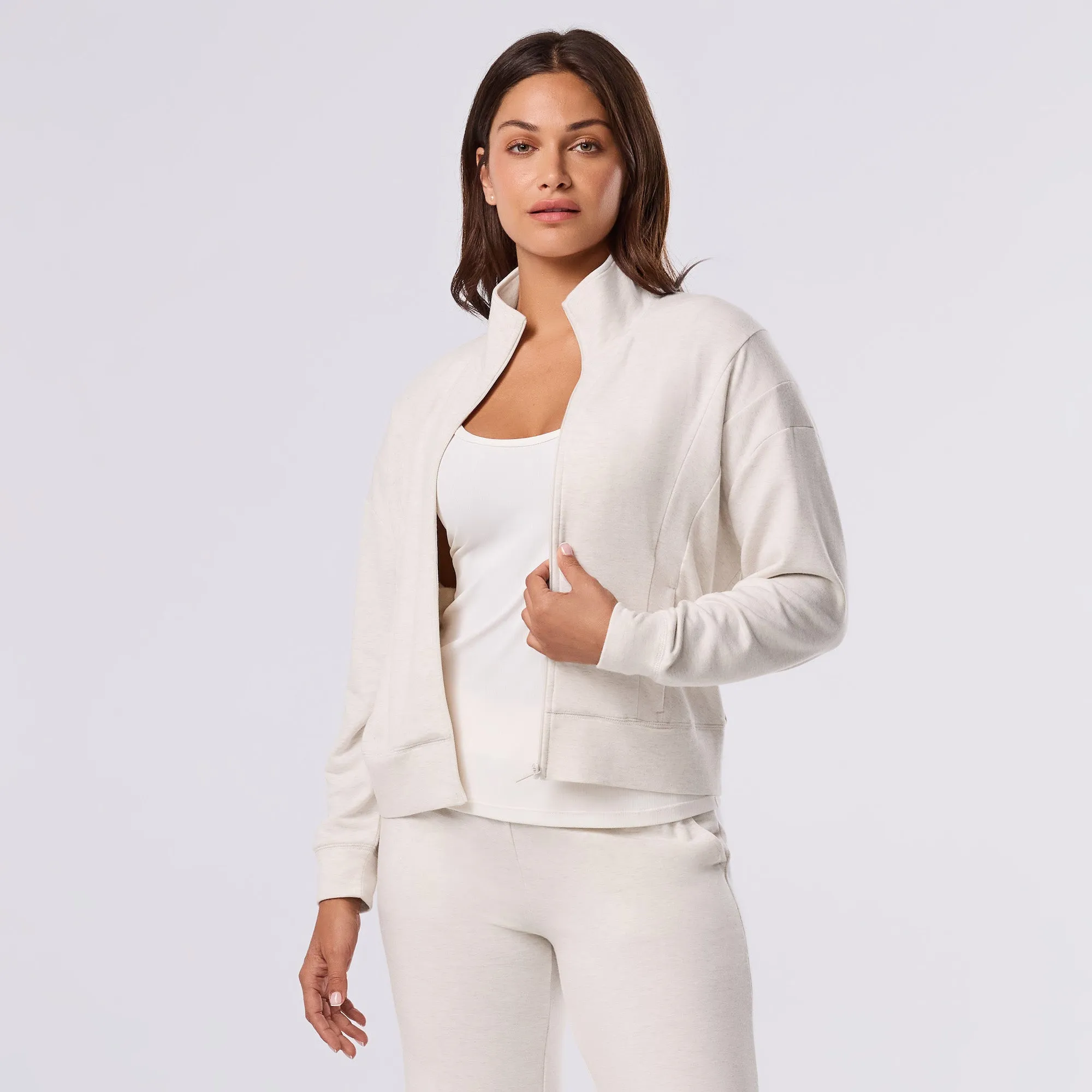 TaviLuxe® Cozy Paneled Full Zip sold by Tavi Active product image thumbnail 3