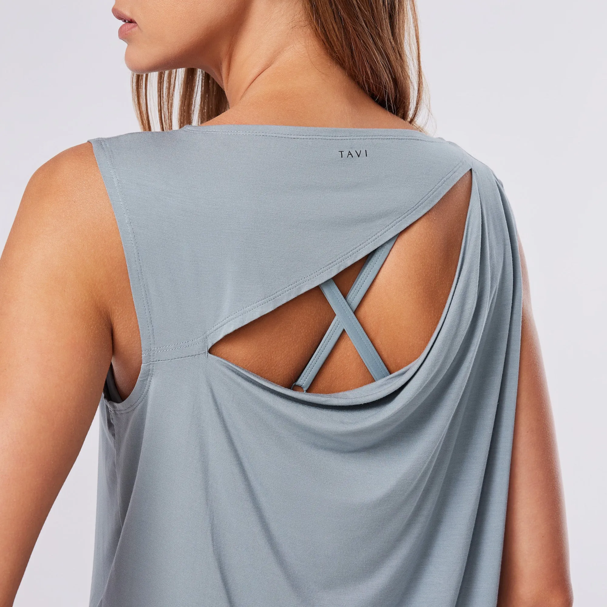 Draped Back Tank sold by Tavi Active product image thumbnail 3