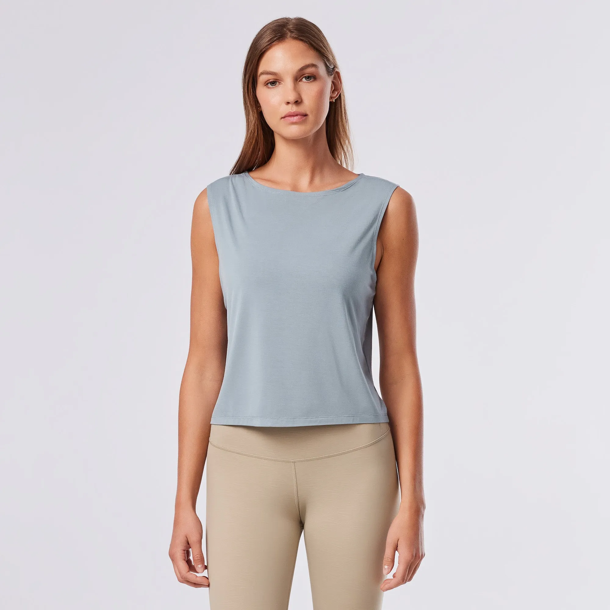 Draped Back Tank sold by Tavi Active product image thumbnail 2