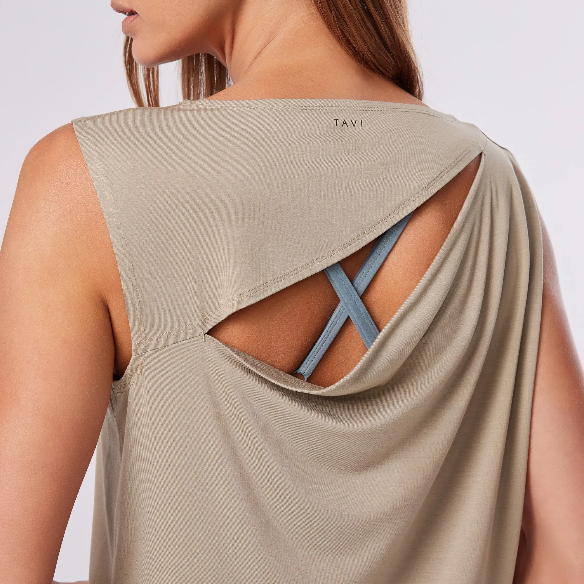Draped Back Tank sold by Tavi Active product image thumbnail 3