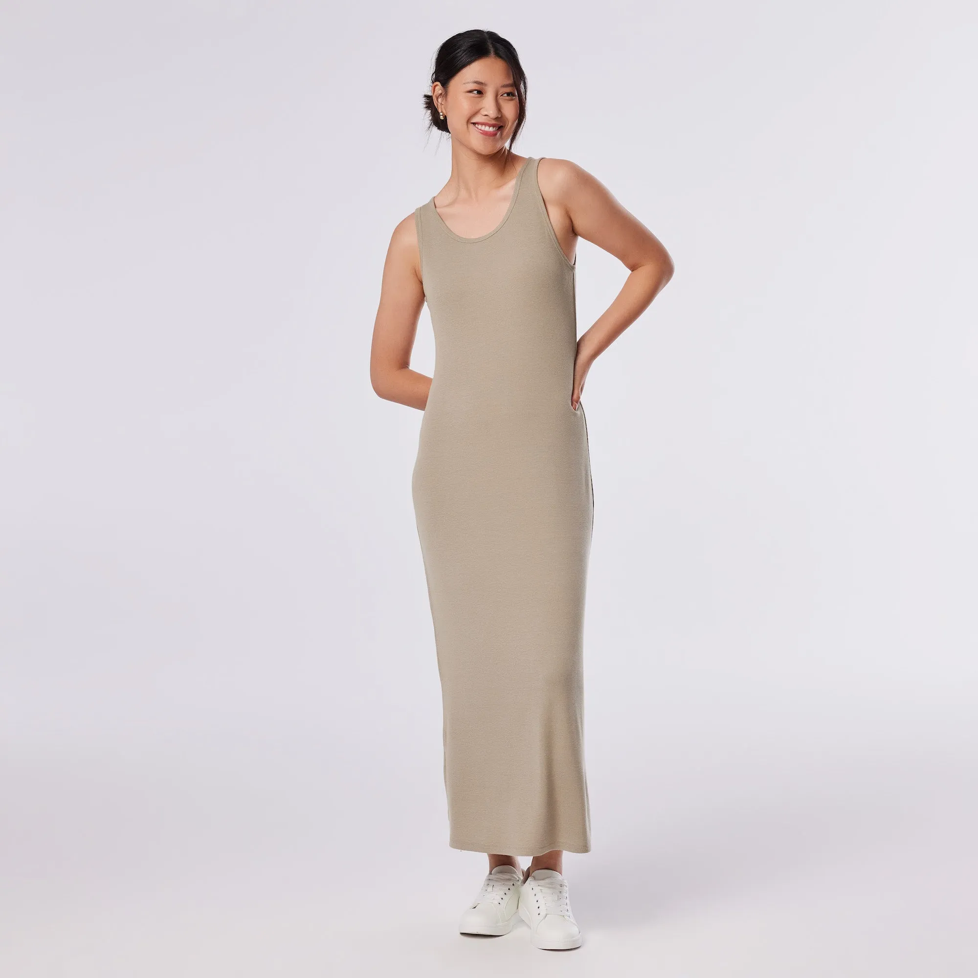 Ribbed Maxi Dress sold by Tavi Active