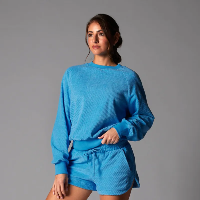 Ease Crew Terry Sweatshirt sold by Tavi Active