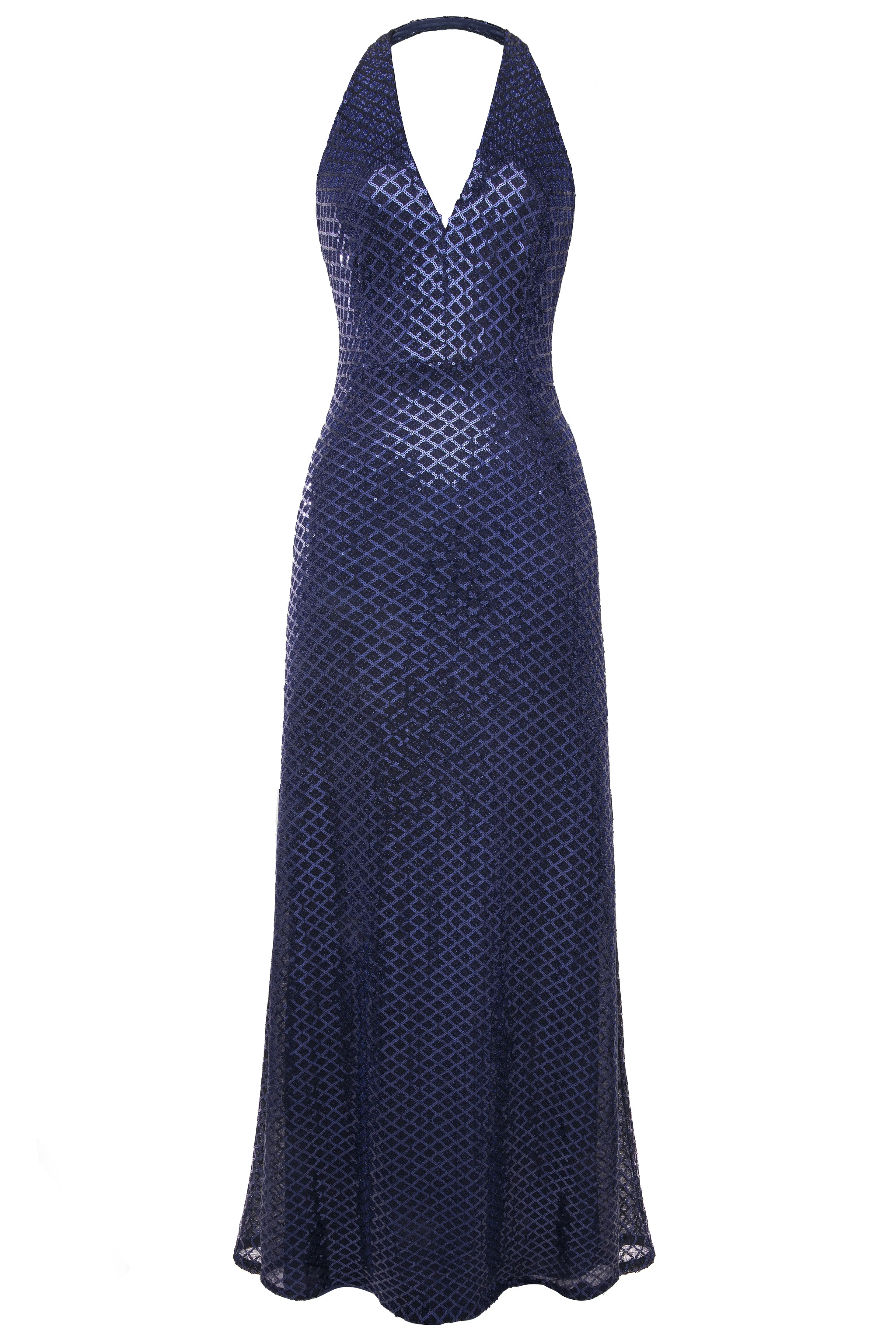 V Neck Hanging Sequin Maxi Dress sold by BABEYOND product image thumbnail 4