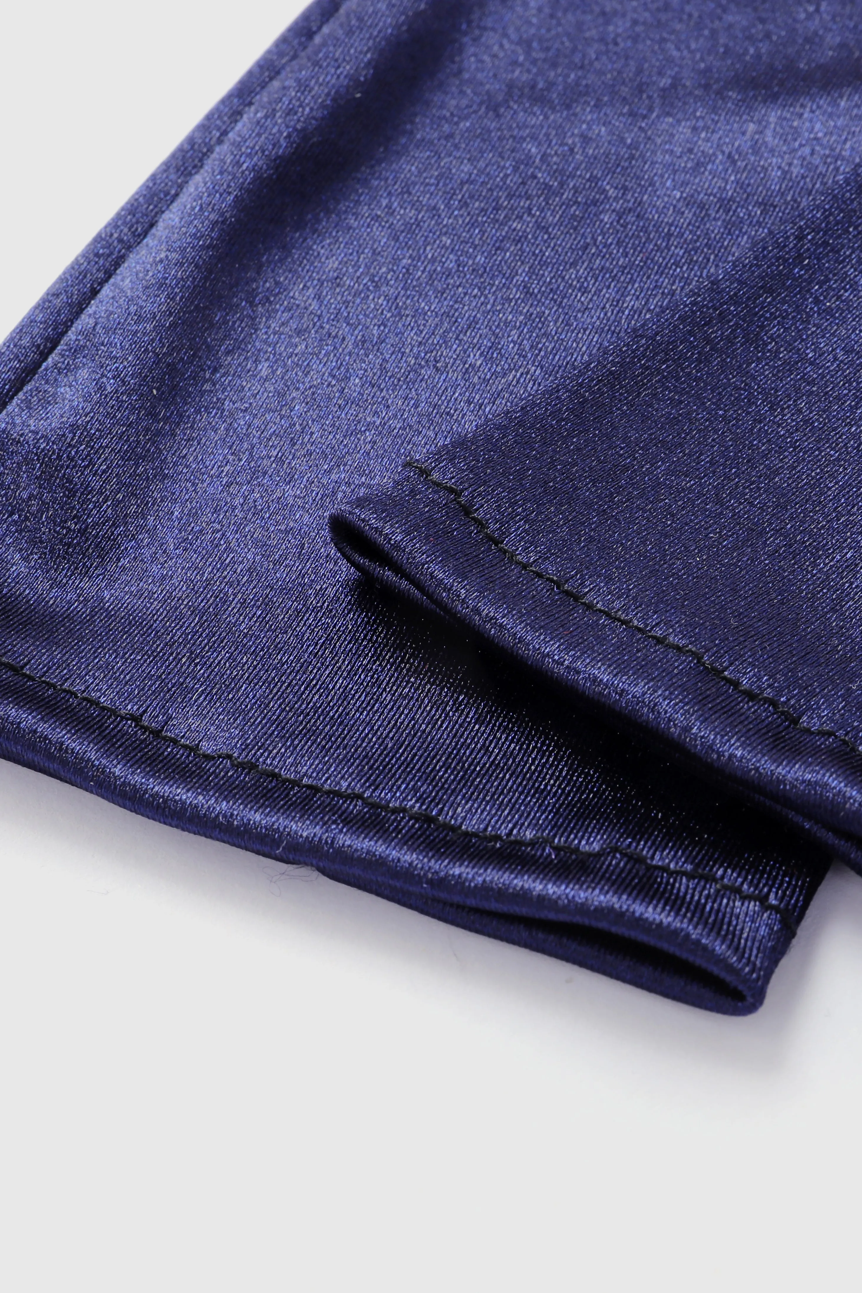 15" Long Satin Stretchy Flapper Gloves sold by BABEYOND product image thumbnail 5