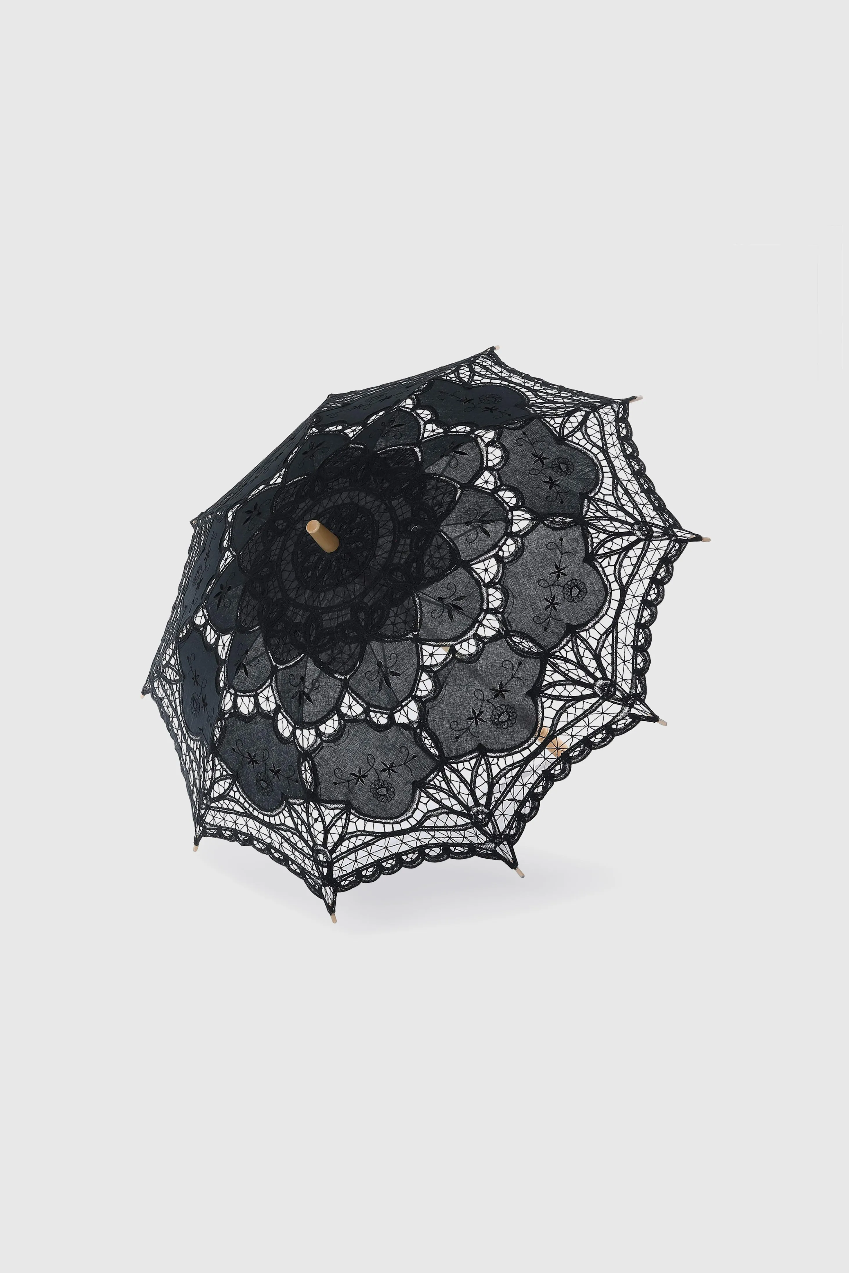 1920s Vintage Lace Umbrella Parasol sold by BABEYOND product image thumbnail 4
