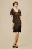 Art Deco Paisley Sequin Fringe Dress sold by BABEYOND
