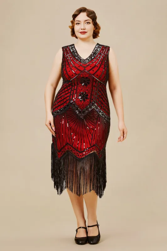 Vintage Sleeveless Cocktail Party Plus Size Dress sold by BABEYOND