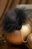 1920s Classic Puffy Ostrich Feather Headband sold by BABEYOND