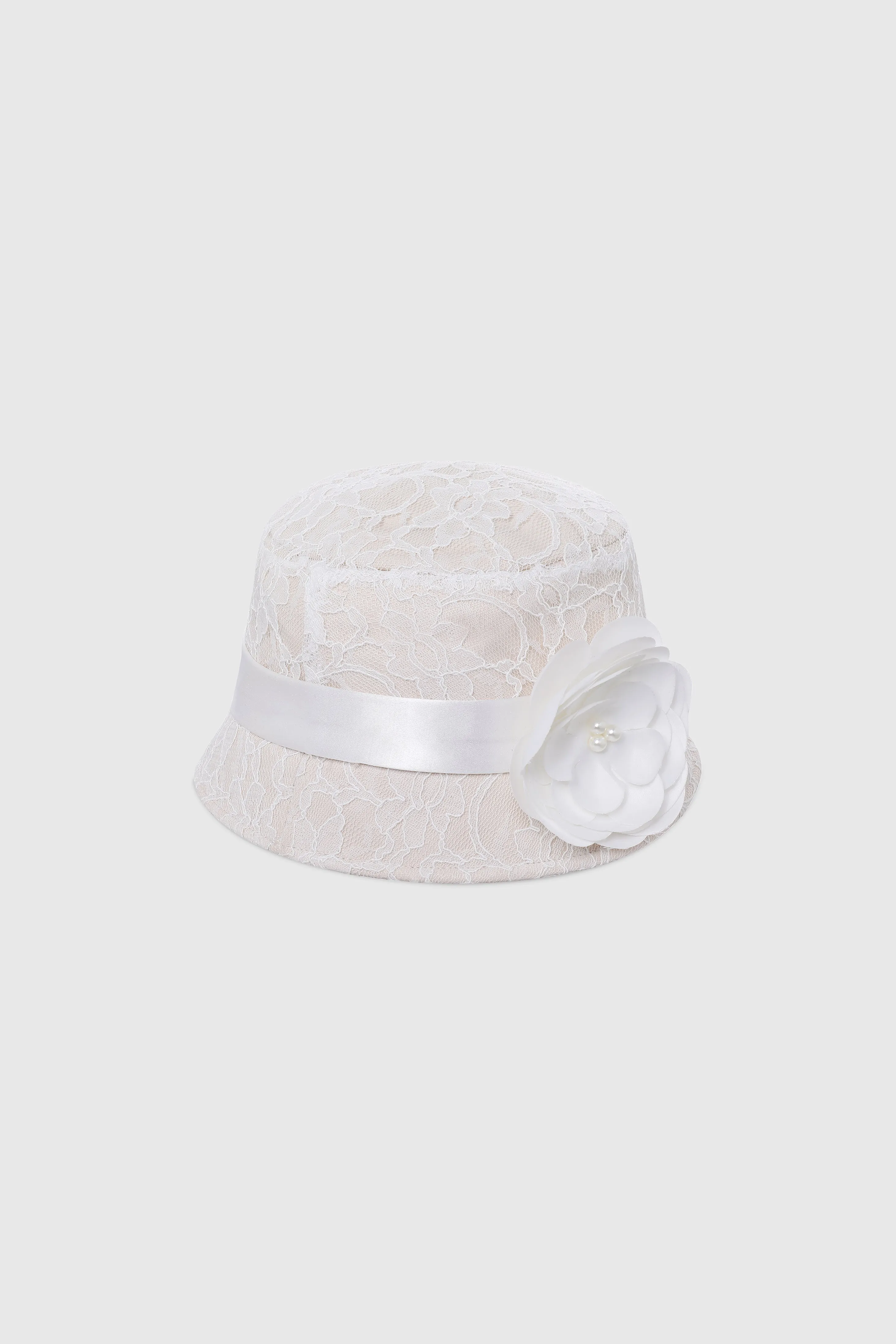 Elegant Lace Floral Gatsby Hat sold by BABEYOND product image thumbnail 5