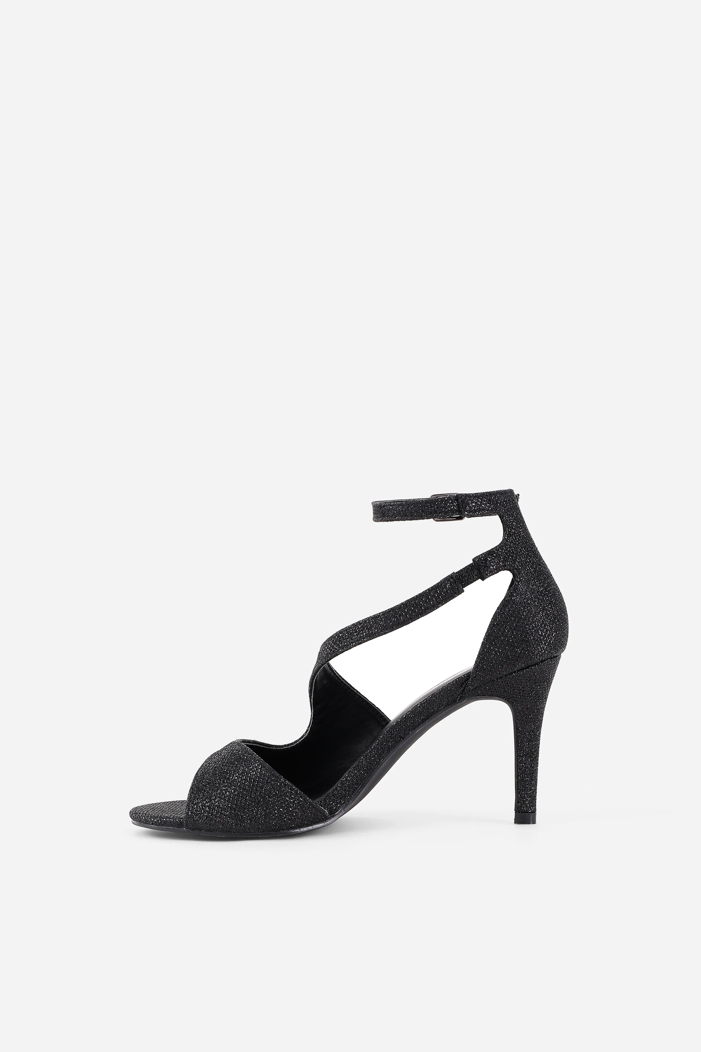 Glitter Open Toe Retro High Heels sold by BABEYOND product image thumbnail 3