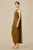 The Story of an Awakening Crisscross-Draped Evening Gown sold by BABEYOND
