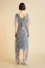 Romantic Irregular Ruffle Hem Evening Gown sold by BABEYOND