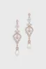 Elegant Retro Crystal Embellished Earrings sold by BABEYOND