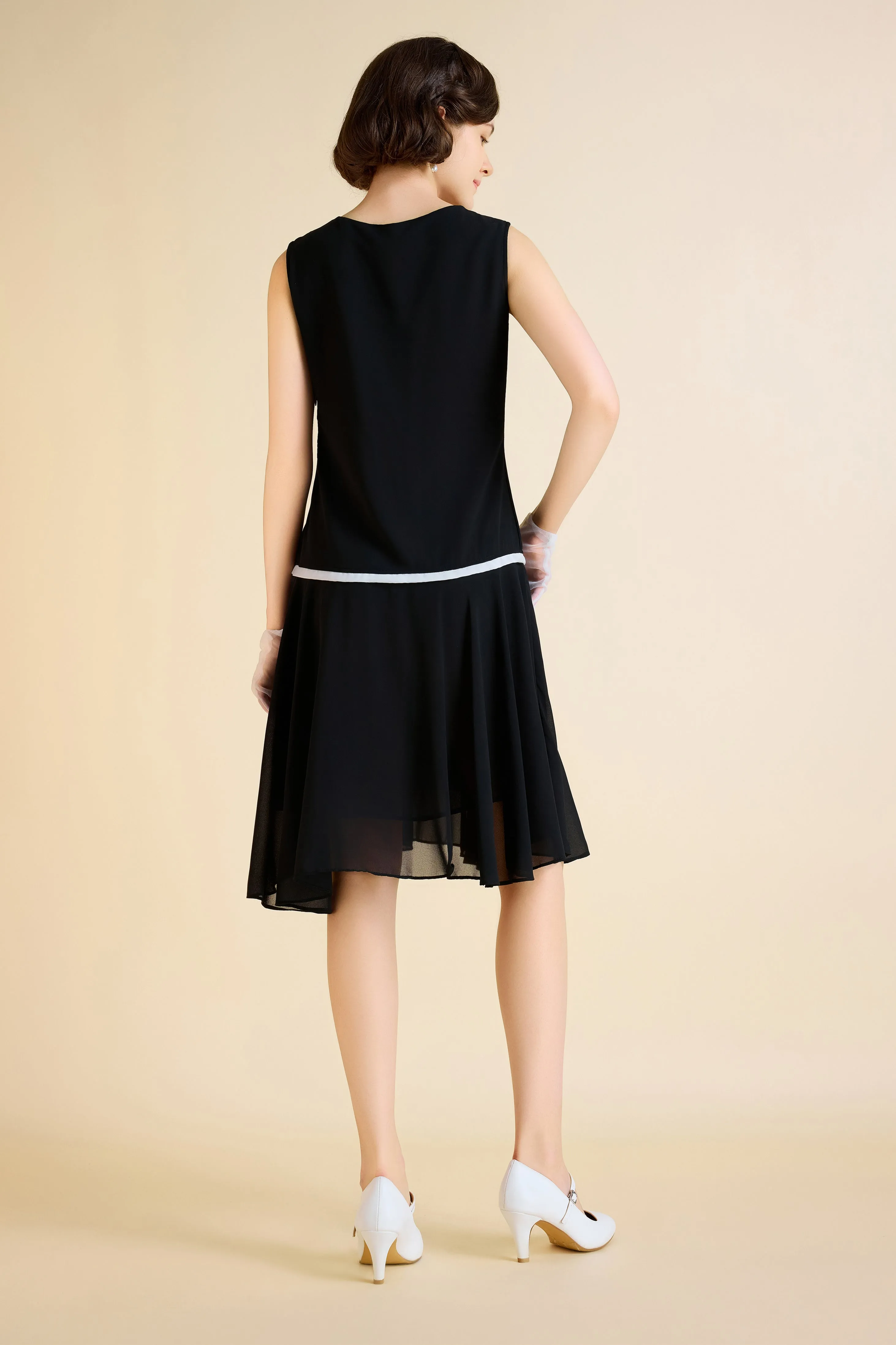 Classic Sleeveless Casual Dress sold by BABEYOND product image thumbnail 4