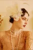 Gorgeous Beaded Feather Hairband sold by BABEYOND