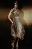 Zouzou Metallic Beading Flapper Dress sold by BABEYOND