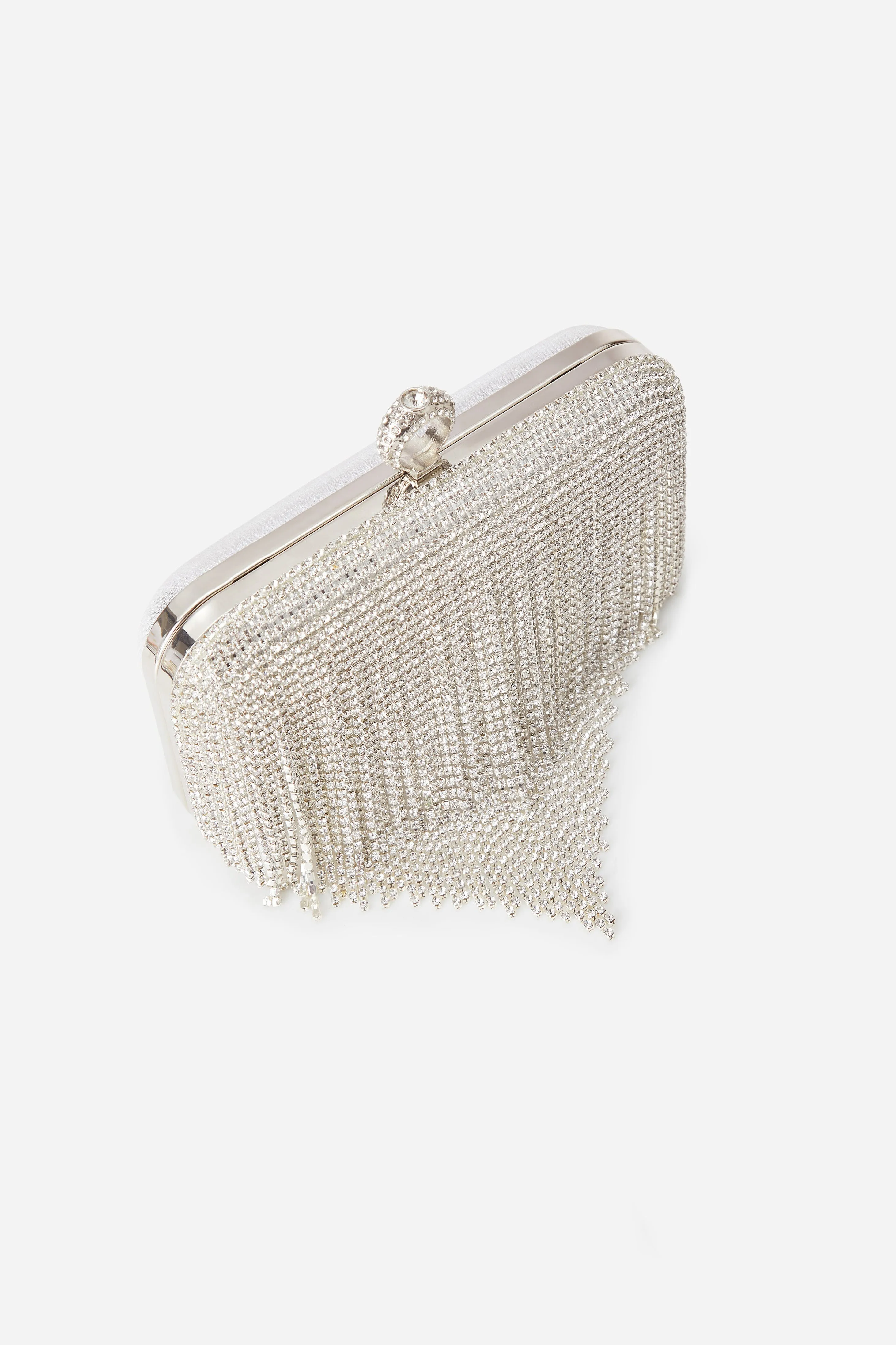 Heart Shape Rhinestone Tassels Handbag sold by BABEYOND product image thumbnail 2