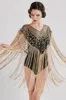 Heart Shaped Long Fringed Sequin Shawl sold by BABEYOND
