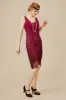 1920s Embroidery Retro Flapper Dress sold by BABEYOND