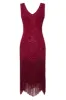 1920s Embroidery Retro Flapper Dress sold by BABEYOND