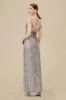 Suspender High Slit Maxi Cocktail Dress sold by BABEYOND