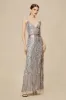 Suspender High Slit Maxi Cocktail Dress sold by BABEYOND
