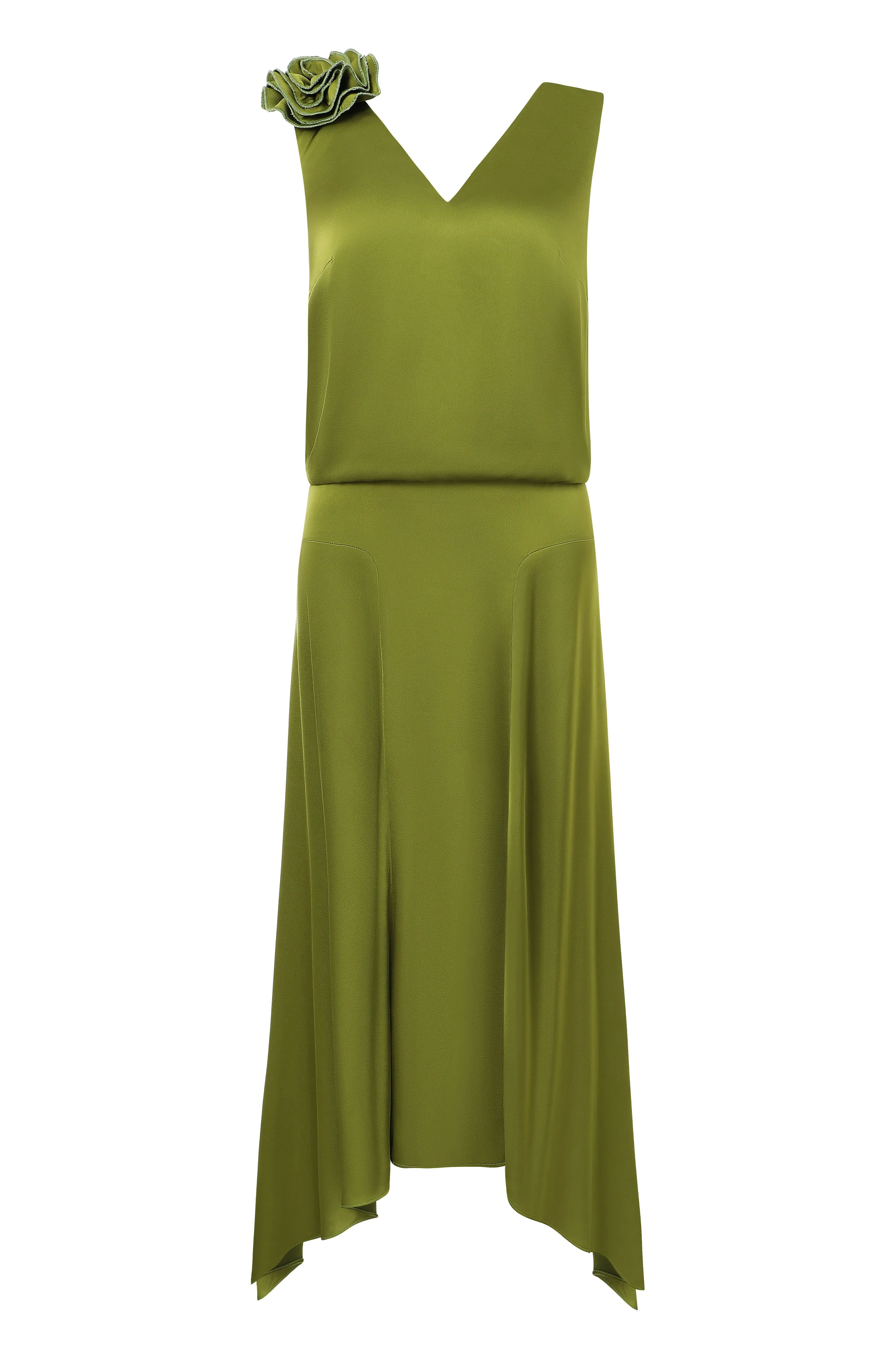 Elegant Handcrafted Floral Cocktail Dress sold by BABEYOND product image thumbnail 5